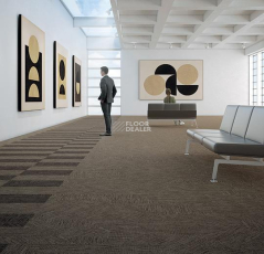 Forbo Flotex Frameweave planks 142003 Sepia фото 2 | FLOORDEALER